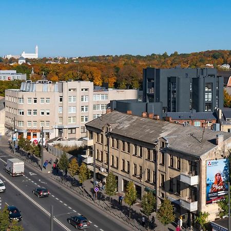 Panoramic City Centre Apartment By Polo Apartments Kaunas Ngoại thất bức ảnh