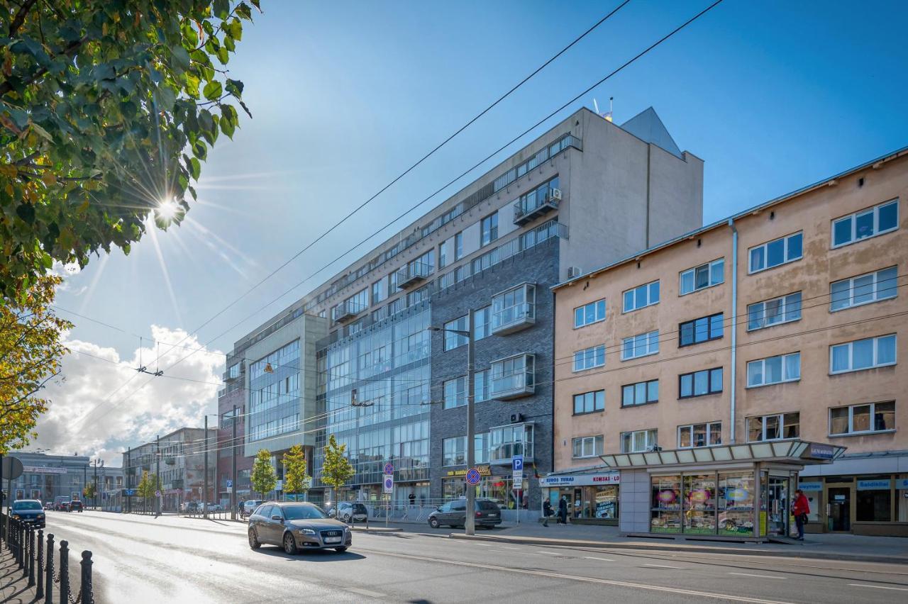 Panoramic City Centre Apartment By Polo Apartments Kaunas Ngoại thất bức ảnh