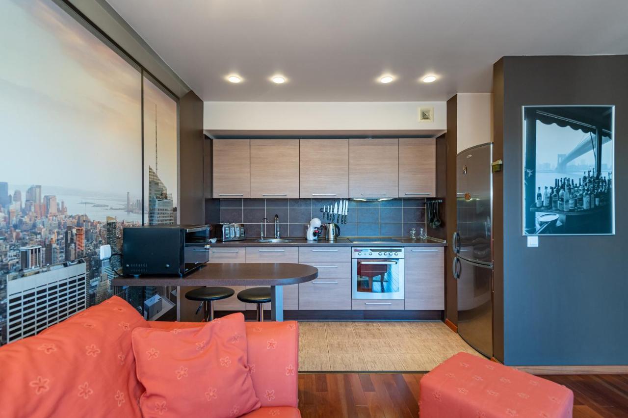 Panoramic City Centre Apartment By Polo Apartments Kaunas Ngoại thất bức ảnh